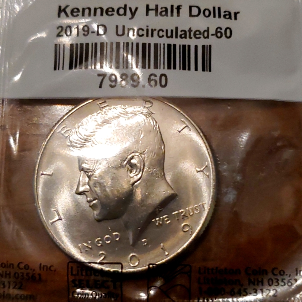 2019-D Uncirculated Half Dollar